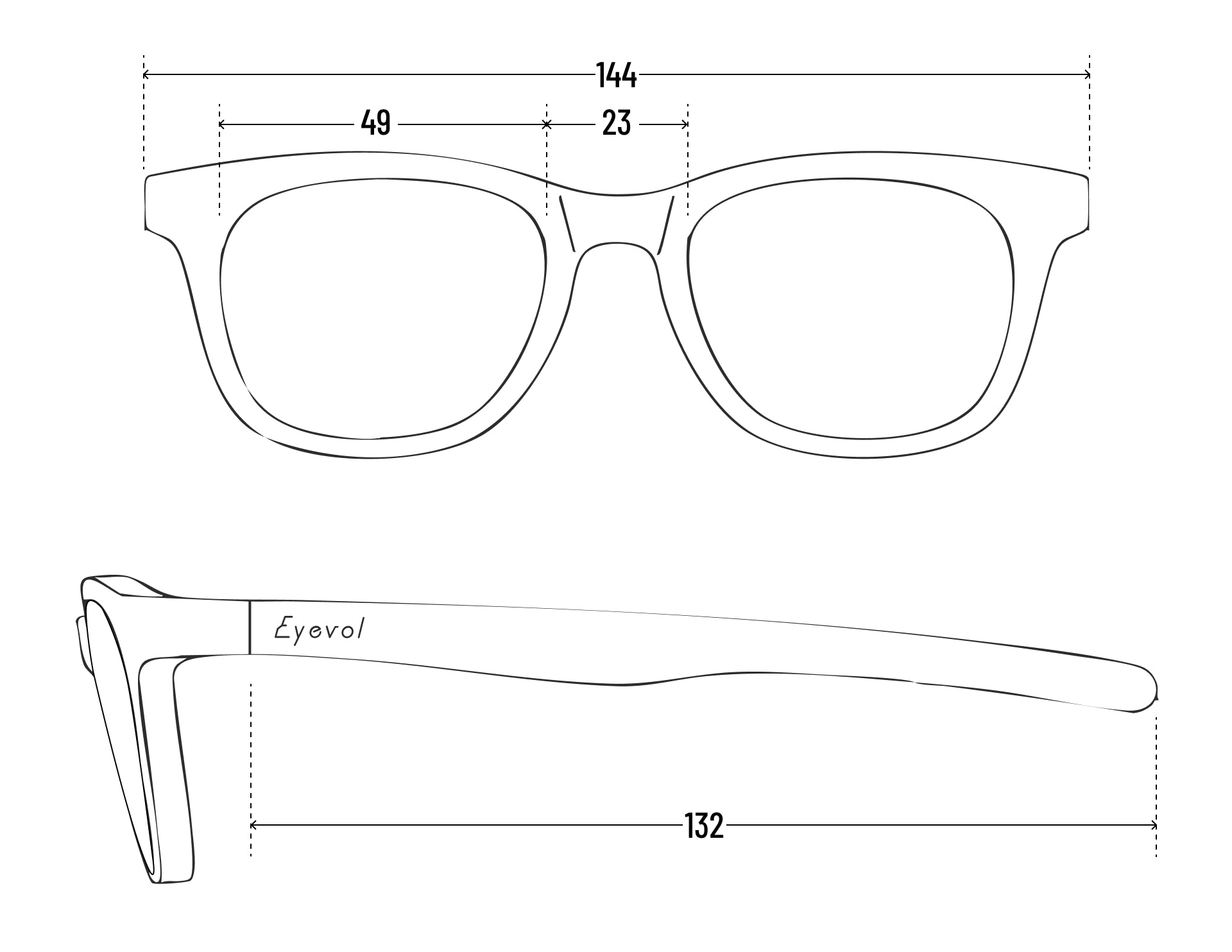 LEIFER III (49) DM-V3 GN69PL-V3 G｜サングラスのEyevol（アイヴォル