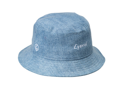 BUCKET HAT WASHED DENIM